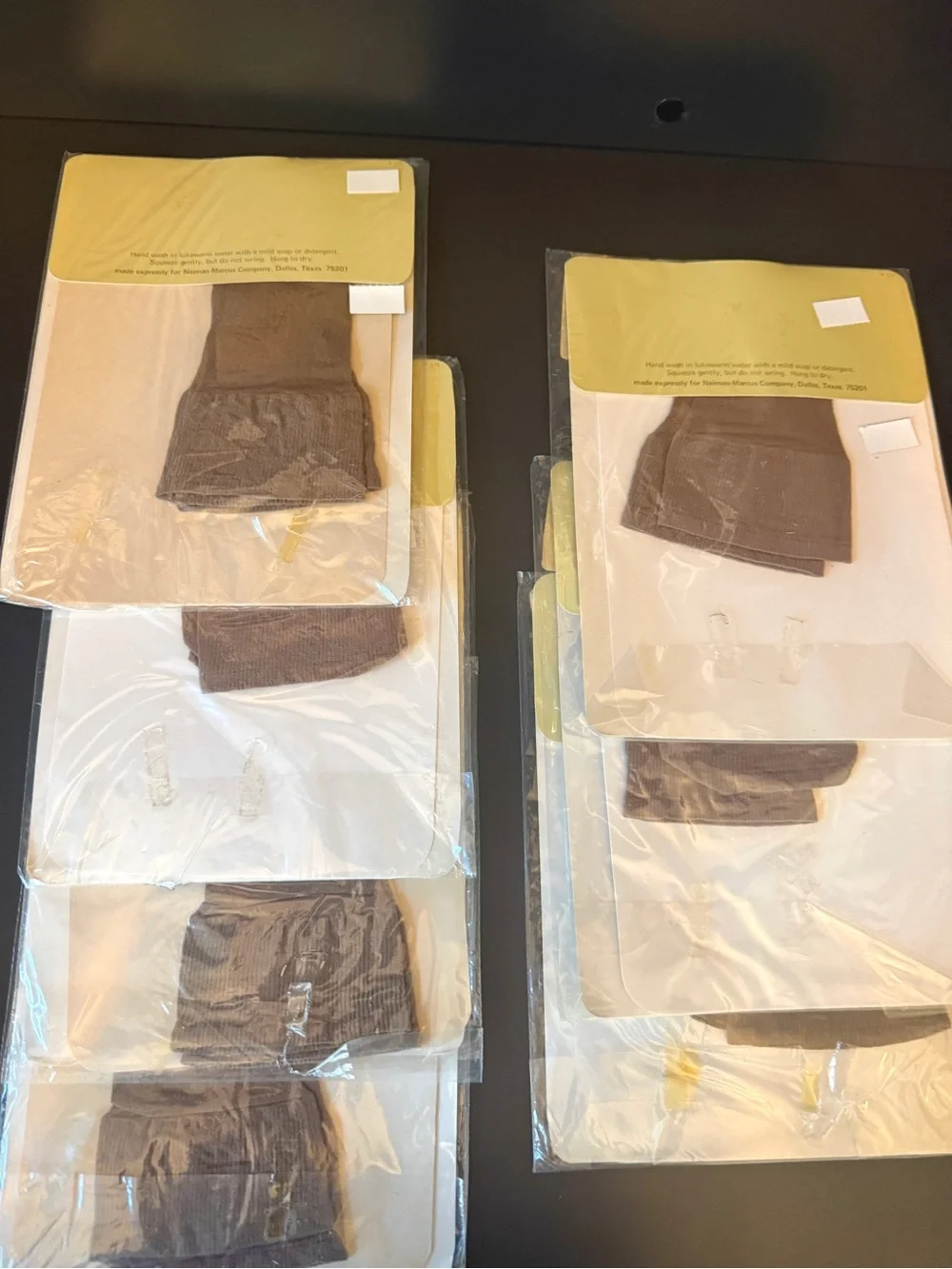 Vintage Neiman Marcus Knee High Stockings Lot of 7 NOS